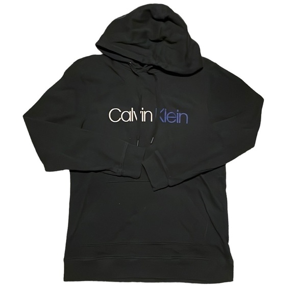 Calvin Klein Tops - CALVIN Klein Black Hoodie Sweatshirt Size Medium